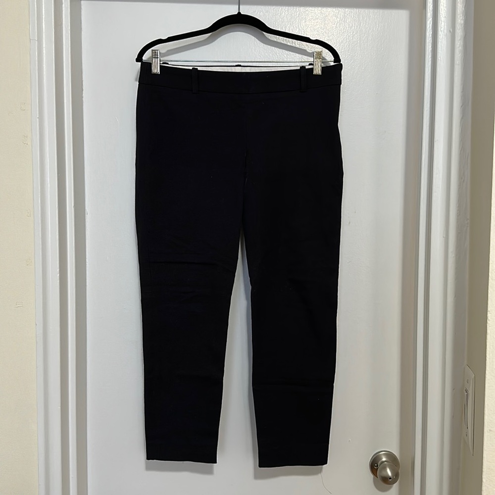 J Crew Black Skinny Trousers